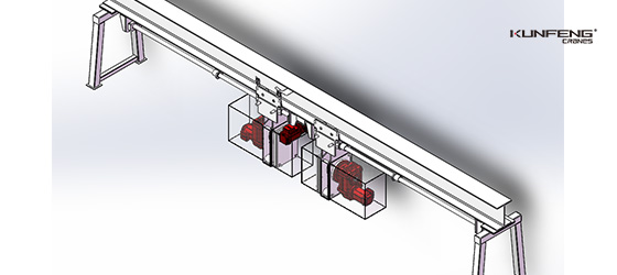 Manually adjustment with capacity from 10,000kgs to 50,000kgs