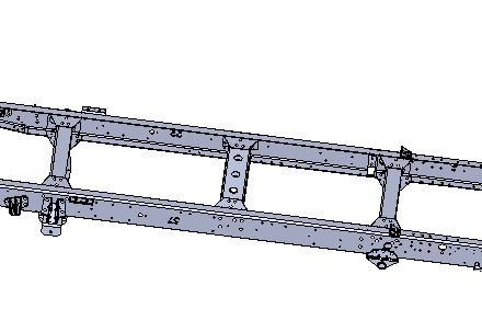 Turning car chassis